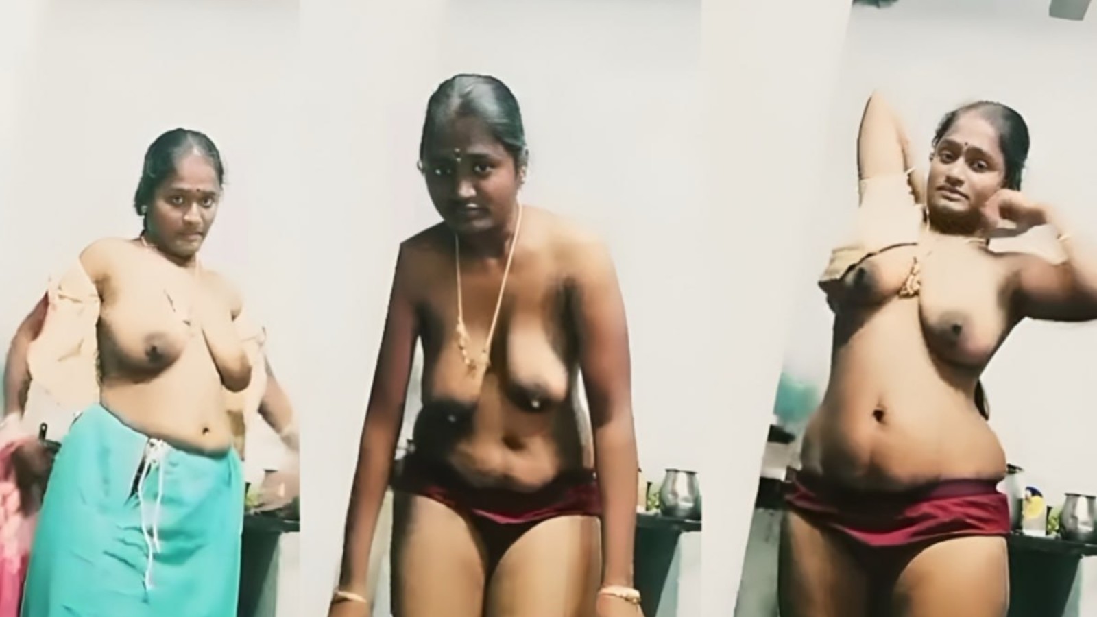 Tamil wife Dress Changing Nude