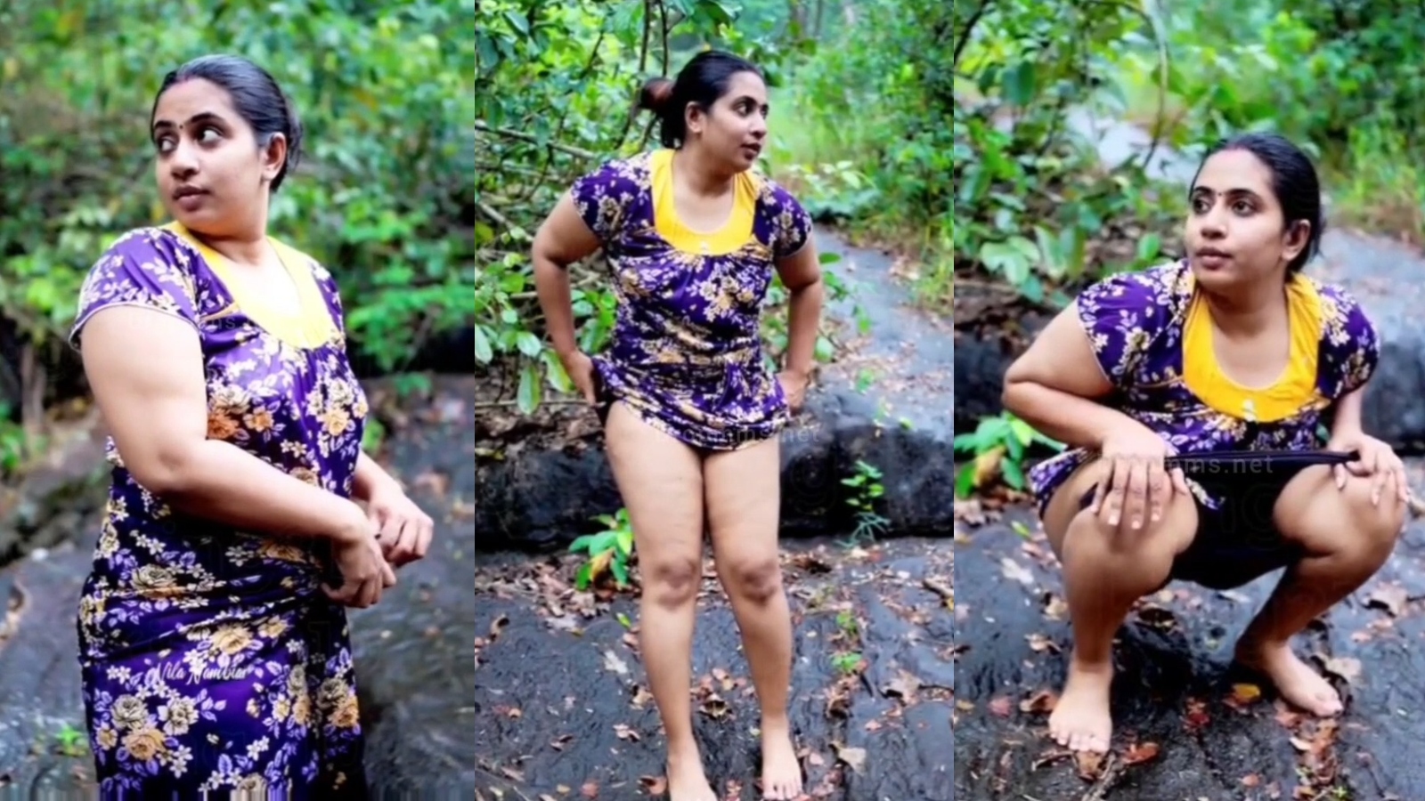 Pissing In Forest By Mallu Hot Model Nila Nambiar